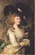 Thomas Gainsborough Lady Georgiana Cavendish, Duchess of Devonshire oil painting artist